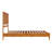 Amandah Low Profile Solid Wood Panel Bed-1063239675-1063239664