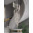 Addiley 12ft Large Dimmable Chandelier High Ceilings 28 Lights Crystal Bubble Column Chandeliers Lighting-1910511103