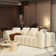 100.8'' Velvet Sofa