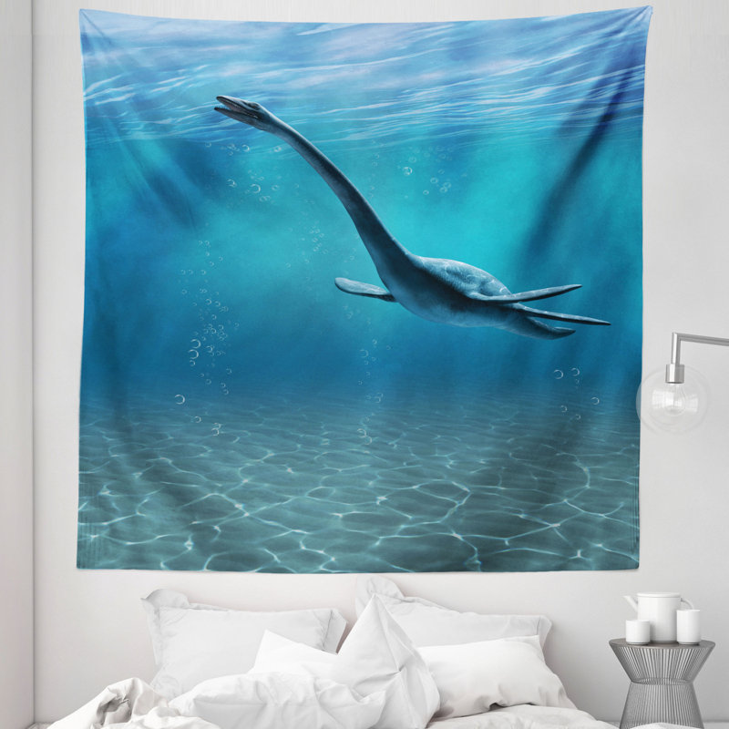 Aquatic Dinosaur Wall Hanging, 223.52cm H x 223.52cm W