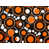 Black/Orange Abstract
