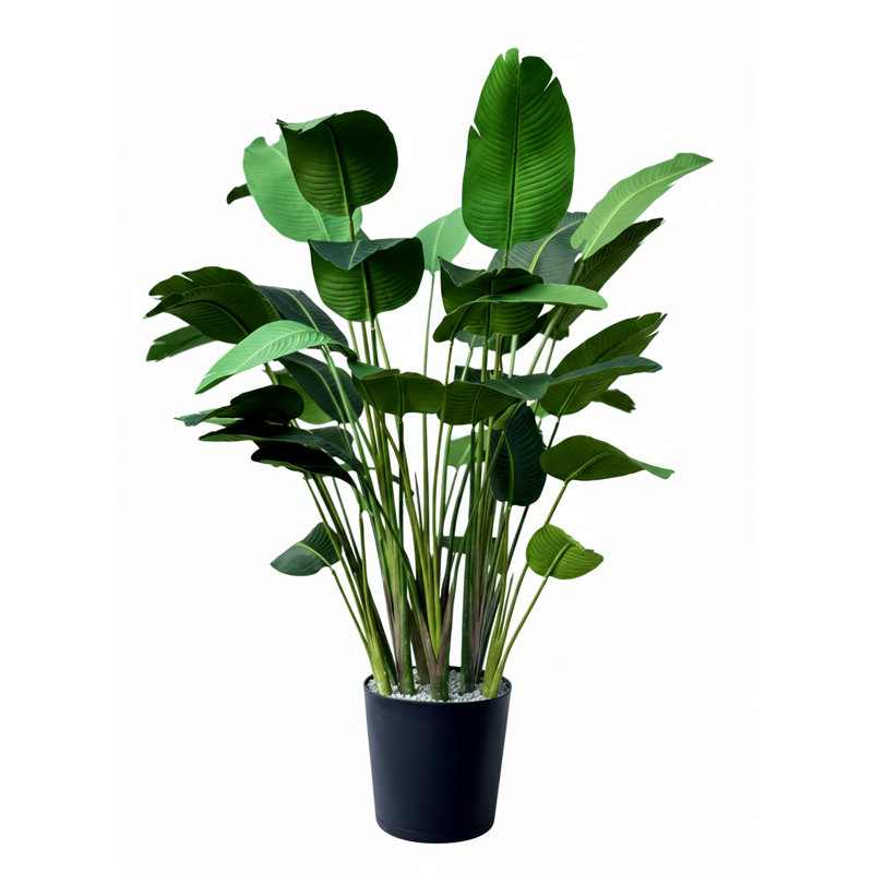 Faux Bird Of Paradise Plant in Pot Liner