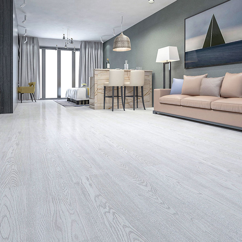 Pequena 15x92cm PVC  Floor Tile, White