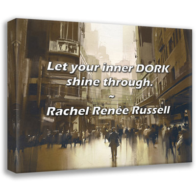 Rachel Renée Russell Citation: Laissez transparaître votre intérieur sombre.