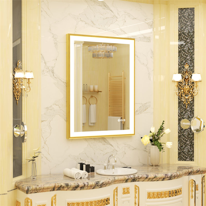 Miroir mural Beil, 31,5 po x 24 po