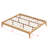 Bamboo Wood Platform Bed Frame-385186151