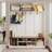 Hall Tree With Bench And Shoe Storage-2068647091