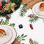 Chemin de table Winter Pine Needle Branches