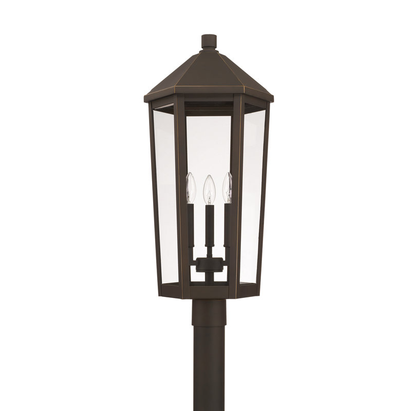 Ellsworth Transparent Lantern Head, Oiled Bronze