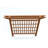90 in. H x 80 in. W Vinyl Lattice Panel Trellis