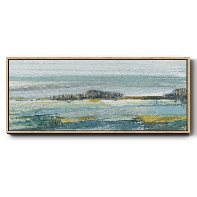 Toile encadrée Lewbeach Vista, H 8 po x l 20 po