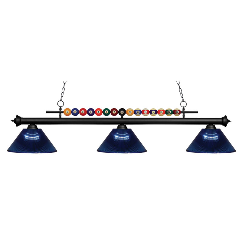 Chapa 3 - Light Dome Pendant, Dark Blue, Matte Black