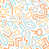 Orange / bleu