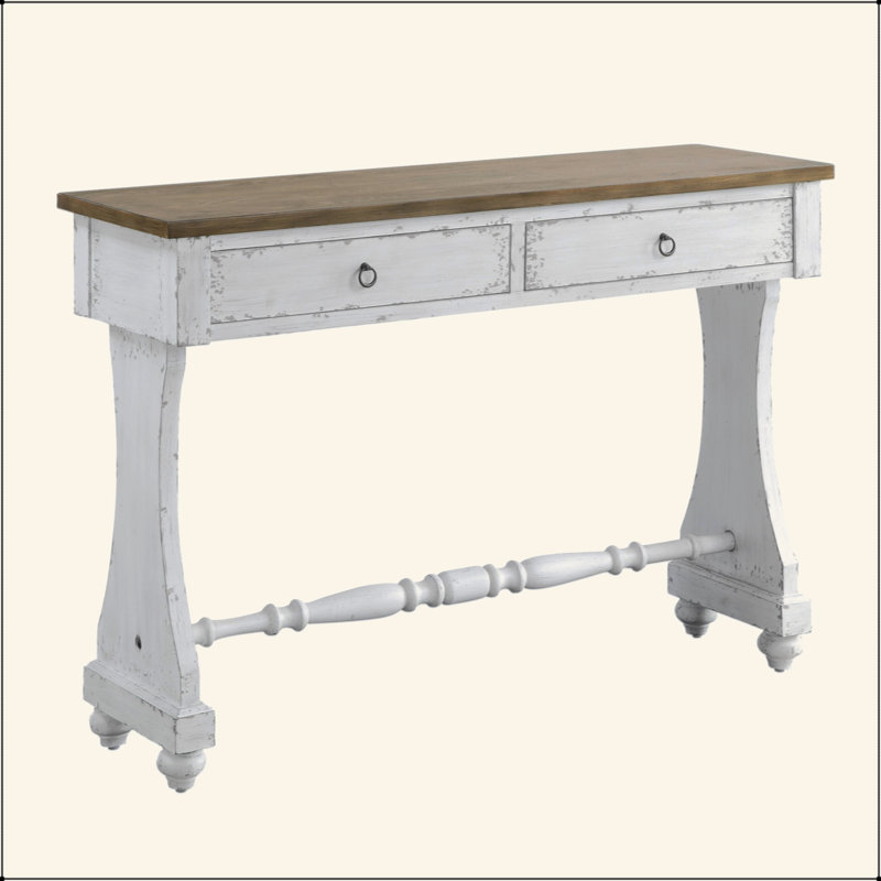 Charmante console antique avec de multiples fonctionnalités pour les maisons élégantes