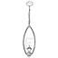Luminaire suspendu cylindrique à 1 lumière Shetter-30988457