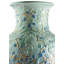 Light Teal 16.5" Porcelain Table Vase