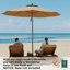 2.5m Round Wooden  Parasolc (UV50+)-127318049