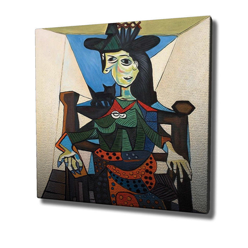 Pablo Picasso - peinture sur toile tendue