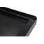 Base de douche en alcôve en acrylique noir brillant avec drain central 48 po x 36 po Streamline NT-2112-48BL-AL, drain inclus