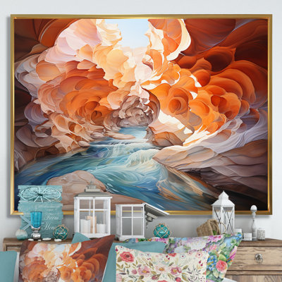 Canyon Antelope, impression sur toile