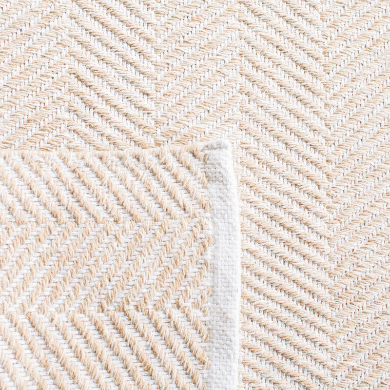 Hammd Chevron Flatweave Performance Chevron Rug, Rectangle 3' x 5'