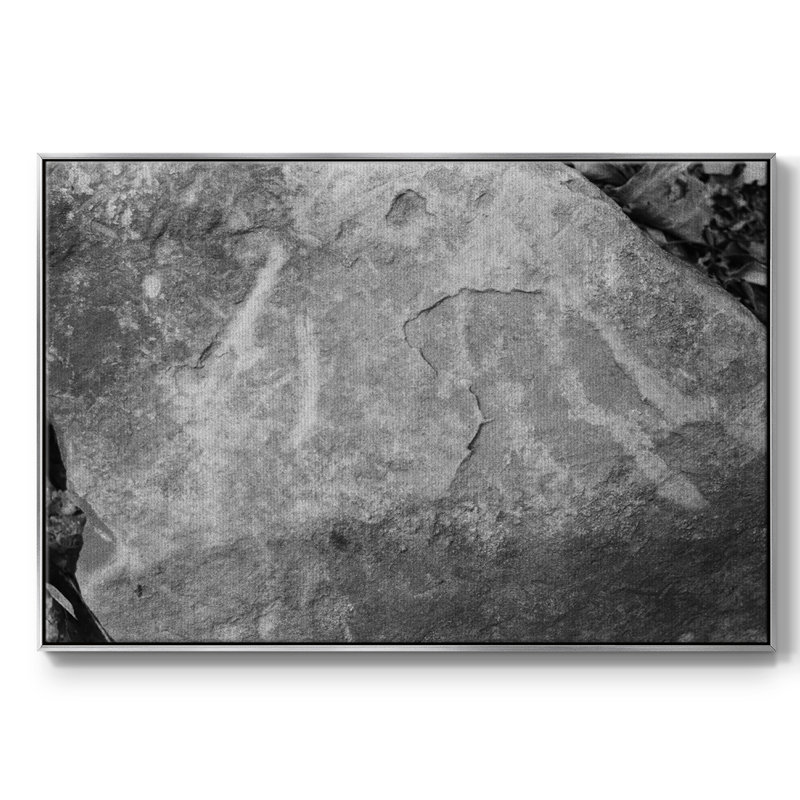 Found Textures XVII, toile encadrée de qualité supérieure - prête à être accrochée, H 17 po x l 25 po x P 2 po