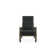Chaise de patio inclinable avec coussins Askar