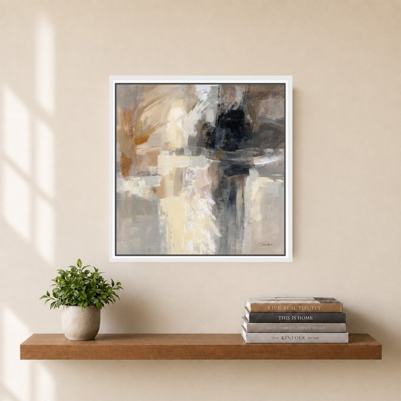 Wings by Silvia Vassileva - Graphic Art on Canvas, 34" H x 34" W