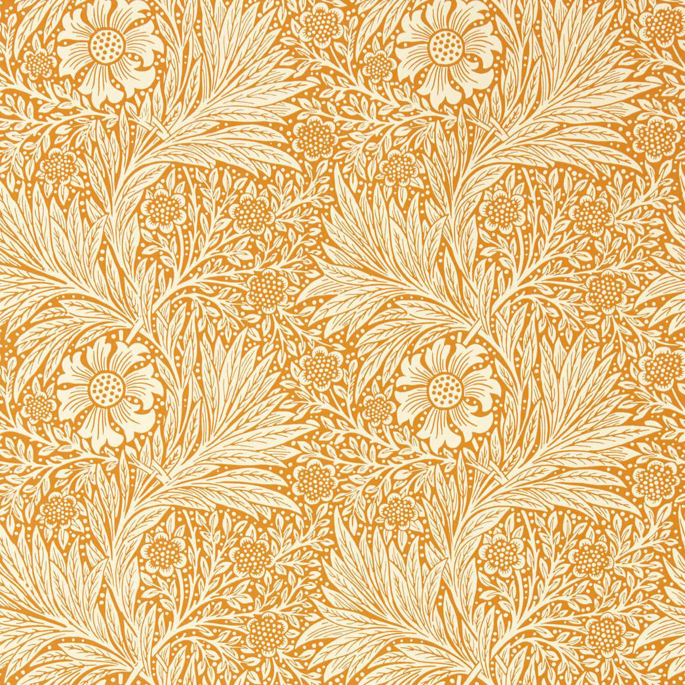 Morris & Co. Ben Pentreath Wallpaper Roll, Orange
