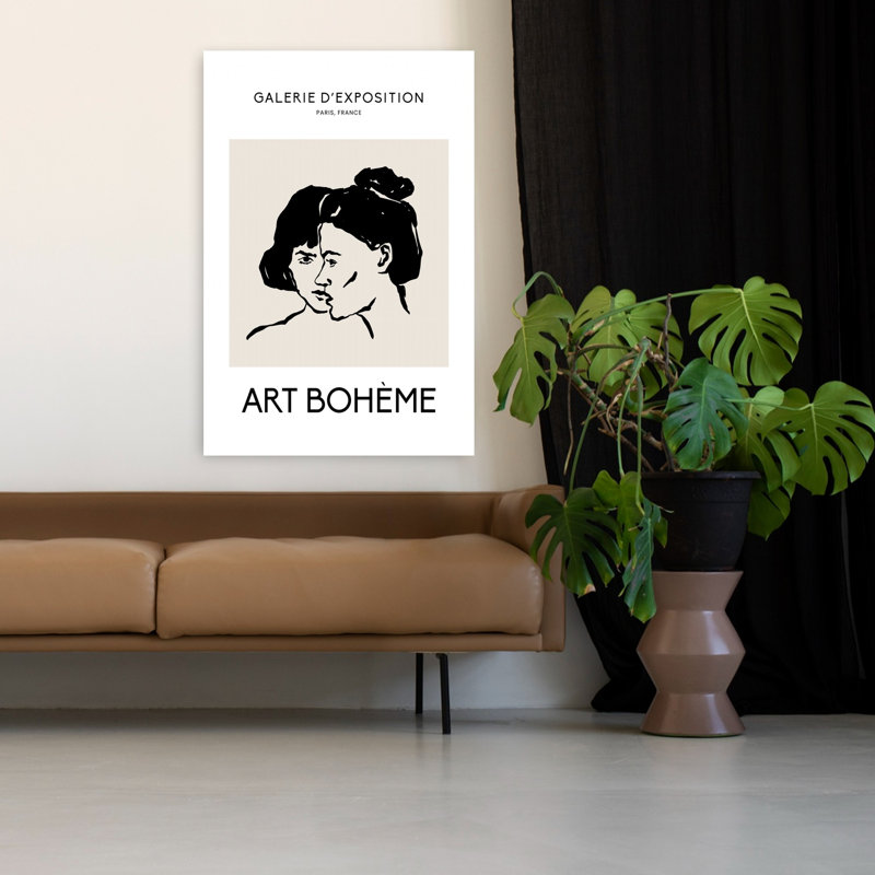 Art contemporain, art contemporain abstrait, H 48 po x l 32 po