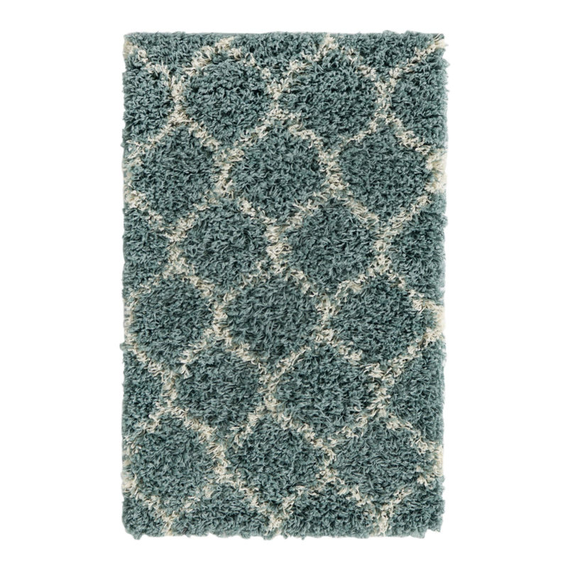 Geometric Indoor Rug, Rectangle 2' x 3'