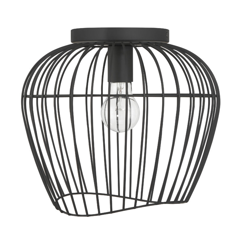 Hunter Redding 1 Light Medium Flush Mount Ceiling Light Fixture