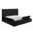 Luxurious Tufted Headboard Upholstered Contemporary King Bed Multiple Storage-1199464926