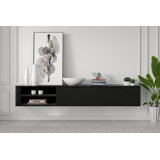 Savya 71" Wall Mounted Floating Entertainment Media Console