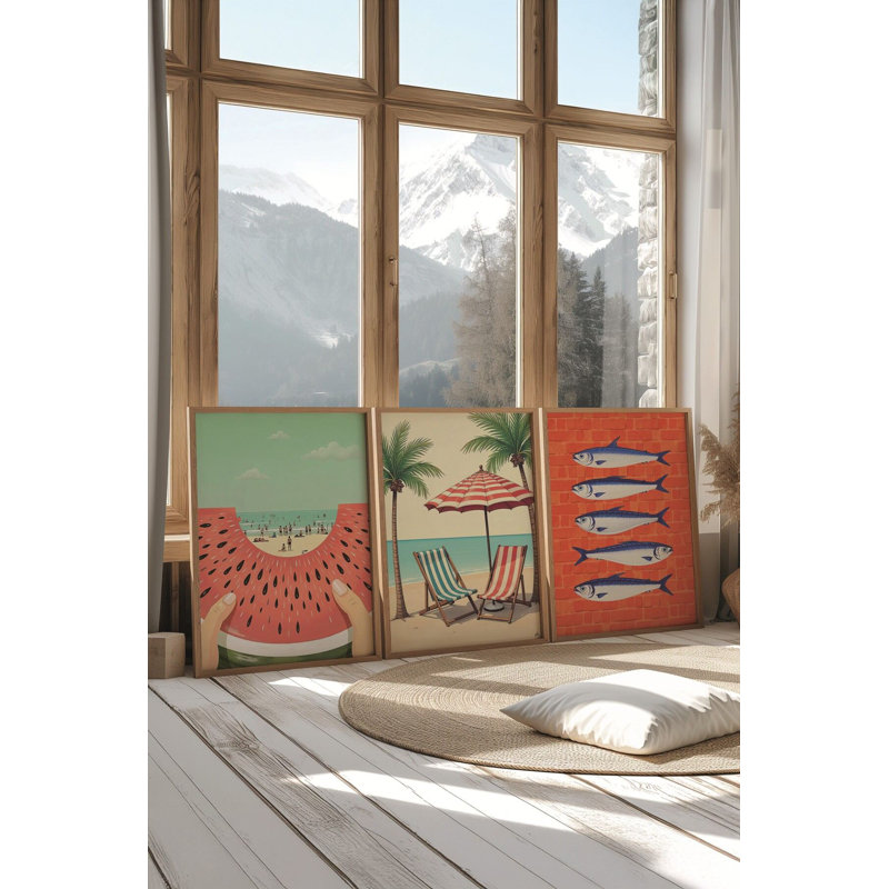 Ensemble de peinture décorative (3 pièces)