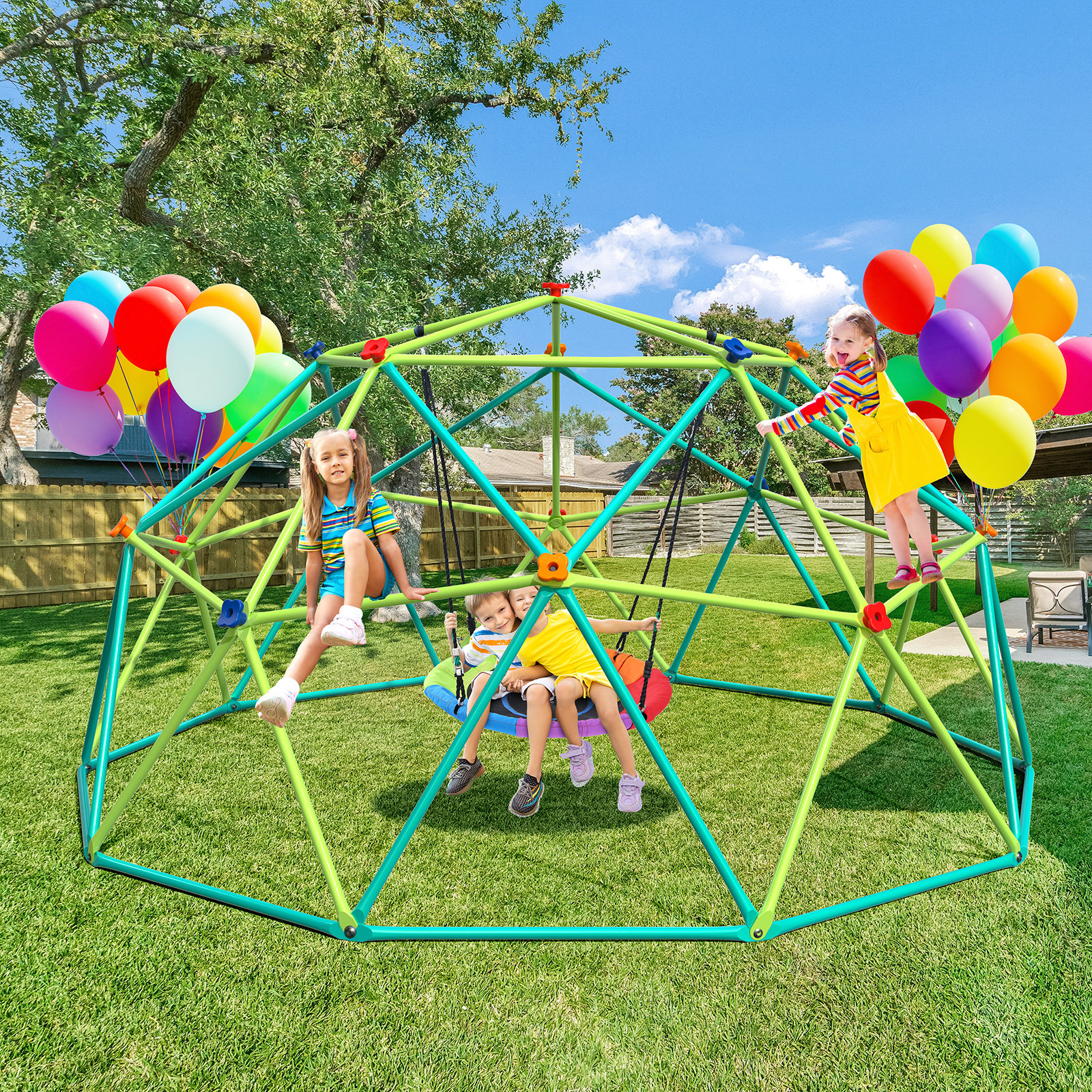 Klo Kick Climbing Dome Klo Kick 120 W | Wayfair