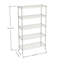 Étagères grillagées robustes à 5 niveaux réglables - supports de rangement en métal résistant à la rouille pour la cuisine, le garage, la salle de bain et le garde-manger (P 29,53 po x l 13,78 po x H 59,06 po)-309608024