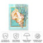 Toile d'extérieur «Conch Shell and Coral» Lori Schory-87944697