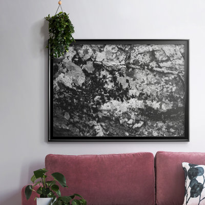 Found Textures XX - Toile encadrée de qualité supérieure - prête à être accrochée