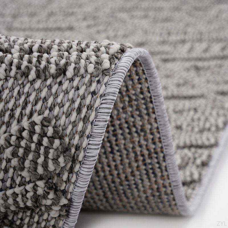LOOM & LUXE Collection 2X8 Indoor/Outdoor Area Rug, Runner 2'2" x 8'