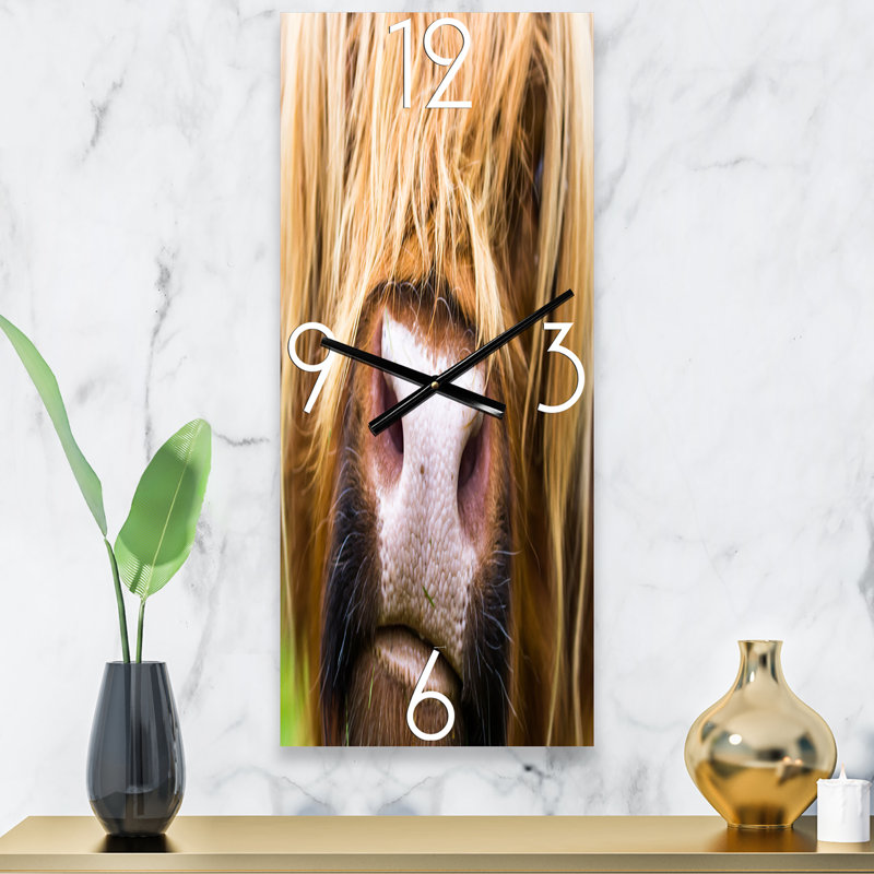 Horloge murale gros plan Highland, Petit