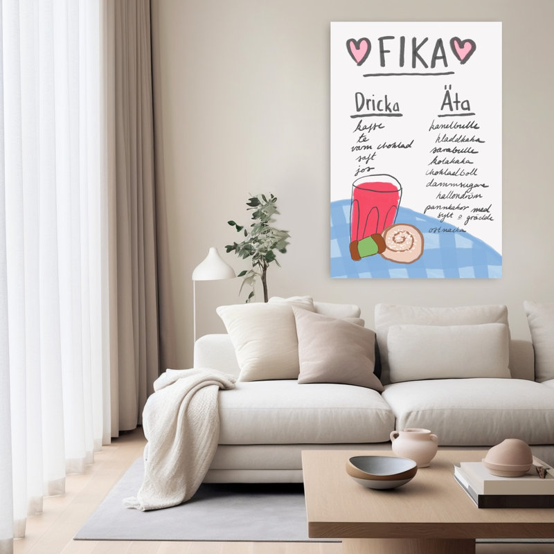 Swedish Fika Treats by Athene Fritsch - Wrapped Canvas Print, 152.4 cm H x 101.6 cm W