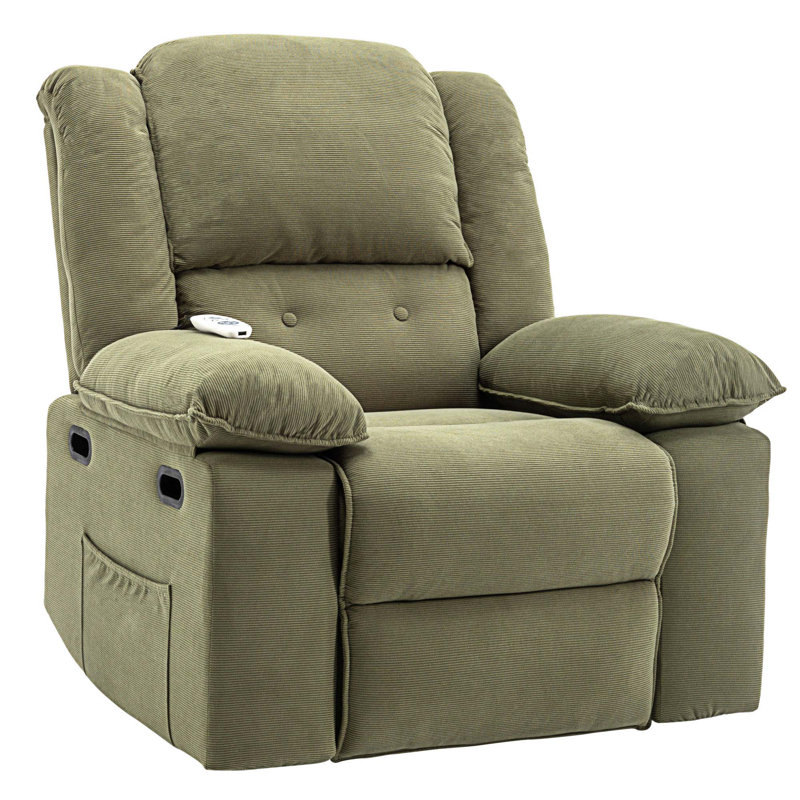 Fauteuil de massage chauffant, Lin vert