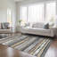 Tapis gris anthracite lavable à la machine intérieur / extérieur Chayden ACN1019-99177733