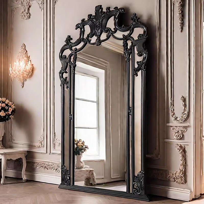 Miroir pleine grandeur à fixation murale, 31,5 po x 72,83 po