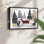 Art de Noël - DCXC - Reproduction encadrée - Restickable