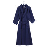 McPhail Waffle Weave Honeycomb Cotton Soft Plush Lightweight Unisex Adult Bath Robe