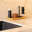 Plateau de coiffeuse en bambou pour l'organisation et la présentation de décor, 11,8 x 5,1 x 0,8 pouces