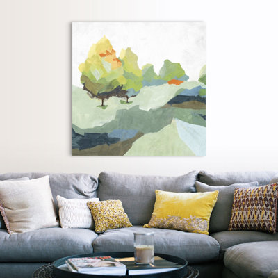 " Blocked II " by Isabelle Z Painting Print