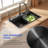 Black Stainless Steel Kitchen Sink, with Honeycomb Surface & Multi-Functional Accessory Set, Scratch-Resistant & Bacteria-Inhibiting, Modern Workstation Style